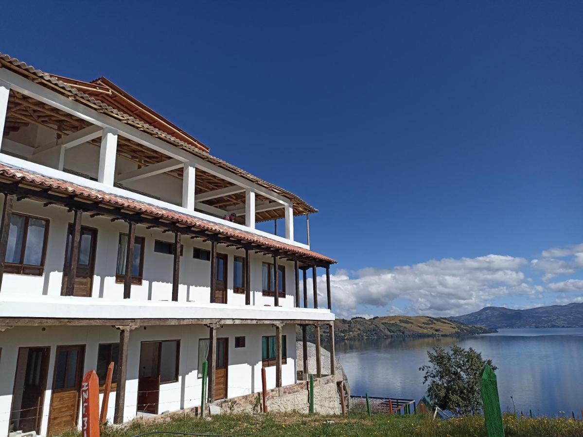 Hotel Tota Eliseo Playa Blanca Lago De טוטה מראה חיצוני תמונה